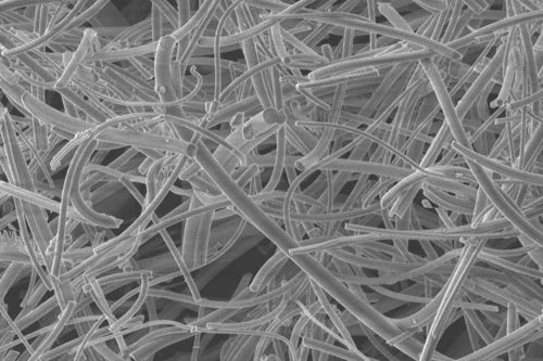 Nanofiber filtration mesh