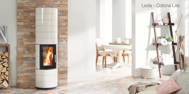 Modern wood-burning stove