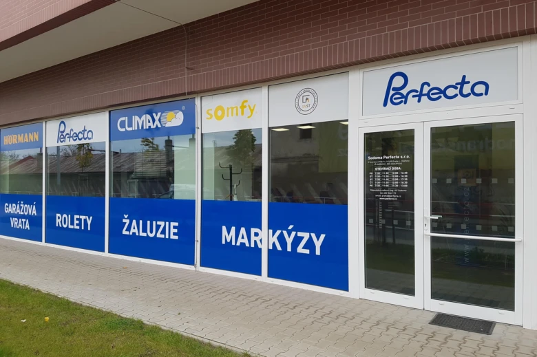 Obchod s žaluziemi v Praze nabízí servis značek Perfecta a Climax.