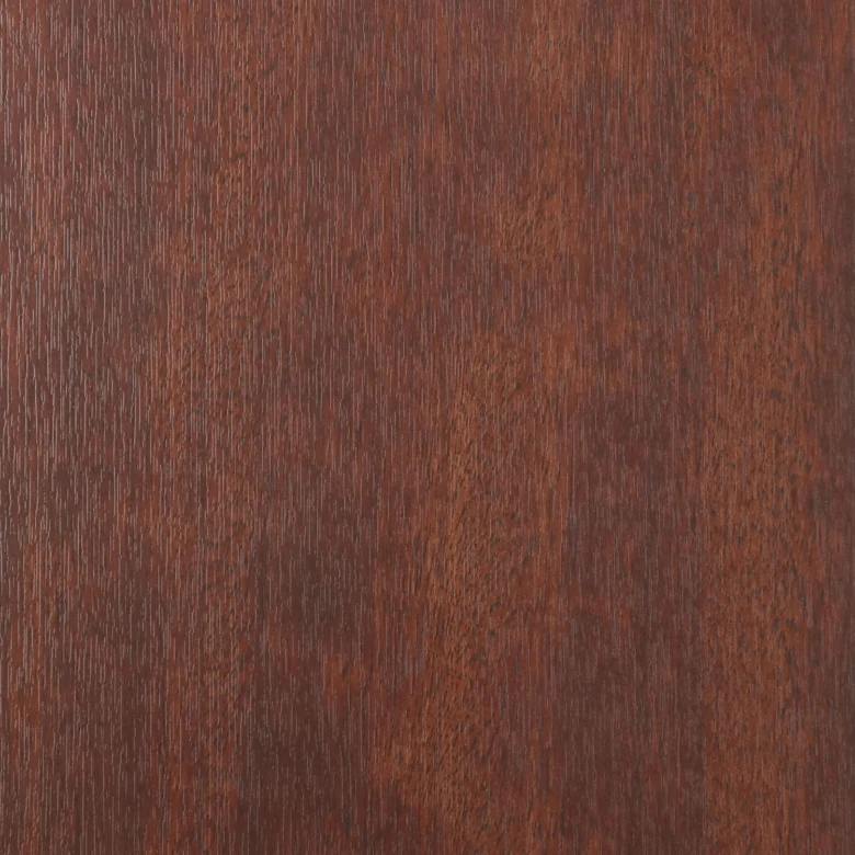 Tmavý laminát s jasně viditelnou dřevotexturou pro podlahové použití.